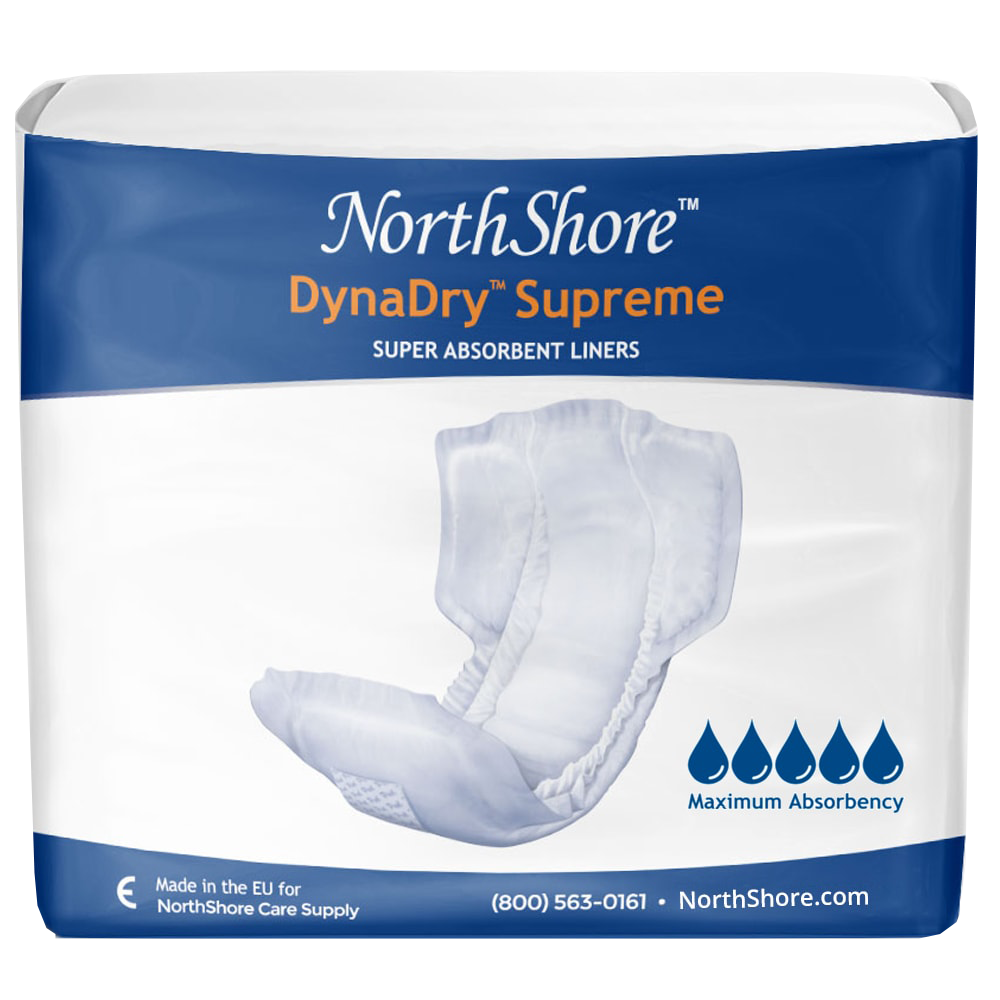 NorthShore DynaDry Supreme Liners XLG - myabdlsupplies