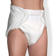 Load image into Gallery viewer, InControl Fitted Nighttime Cloth Diaper - White S/M - myabdlsupplies
