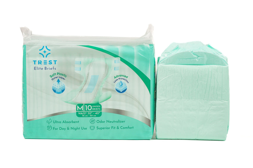 TREST Elite Briefs Green (9500ml Capacity)