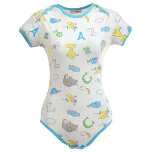 Giraffe and Zoo Animals Onesie Bodysuit