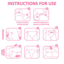 Load image into Gallery viewer, LittleForBig Baby Usagi Adult Diapers 10 Pack
