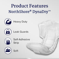 NorthShore DynaDry Supreme Pads LRG 1416P