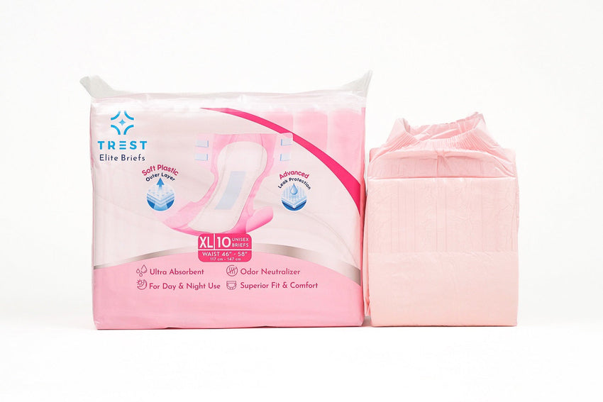 TREST Elite Briefs Pink (9500ml Capacity)