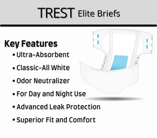 TREST Elite Briefs (9500ml Capacity)