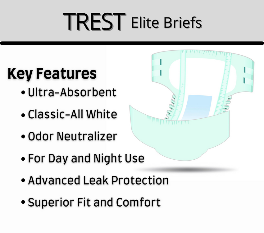 TREST Elite Briefs Green (9500ml Capacity)