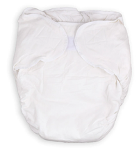 InControl Fitted Nighttime Cloth Diaper - White S/M - myabdlsupplies