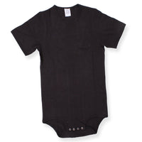 Black Unisex Adult Bodysuit