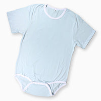 Blue Organic Unisex Adult Bodysuit