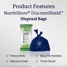 Load image into Gallery viewer, NorthShore DiscreetShield Disposal Bags
