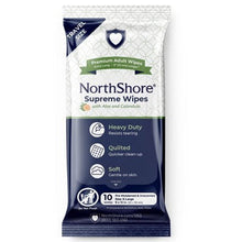 Load image into Gallery viewer, NorthShore Supreme Quilted Wipes 10 Pack Travel Pack
