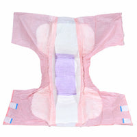 Rearz Princess Pink Overnight Briefs MED Pack - myabdlsupplies